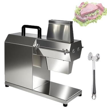 Imagem de Amaciador De Carne EléTrico Comercial Com Martelo E Cabo Para Amaciar Carne, Motor Silencioso De Cobre Puro, Corpo E CabeçA Em AçO InoxidáVel Para Frango, Peixe E Bife