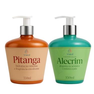 Imagem de Kit 2 Sabonetes Líquidos Pitanga E Alecrim Mãos E Corpo