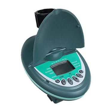 Imagem de Timer de Rega Jardim Controle Irrigação Automático para Residencial e Gramado 4 Grupos 6 Pontos Entrada Água Dois Modos Programação Interruptor Manual Prova Chuva Vertical Resistente a Pressão Abertur