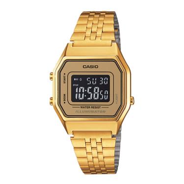 Imagem de Relógio Digital Casio Vintage LA680WGA-9B Feminino-Feminino