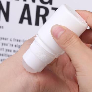 Imagem de 2 peças de frasco de rolo de PE cosmético recarregável, frasco de perfume, frascos vazios de óleos essenciais de viagem, dispensador de fragrâncias, 2 peças - 30 ml