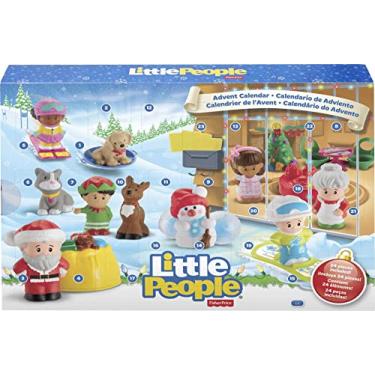 Imagem de Fisher-Price Little People Advent Calendar, Count Down to Christmas with Your Toddler's Favorite Little People Friends & Fun yuletime Accessories!