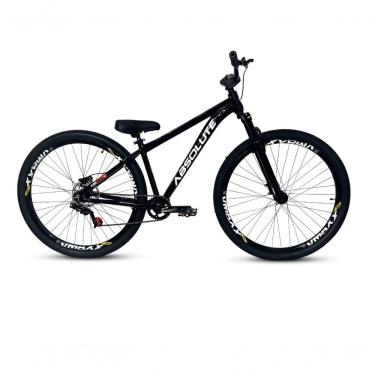 Imagem de Bicicleta Aro 29 Absolute Nero 5 Freeride Single Freio Hidraulico Shimano Mt200 Garfo C-trava Rodas Vmaxx preto