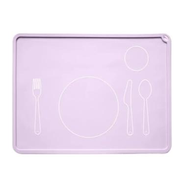 Imagem de 2 peças, jogo americano de silicone, multifuncional, impermeável, lavável, isolamento térmico, tapete para copos, para mesa de jantar, acessórios de cozinha, ideal para uso em sala de jantar, cozinha