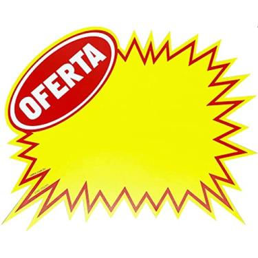 Imagem de Cartaz Para Marcacao Splash Oferta S/Aba 20X30Cm Pacote Com 25-13630