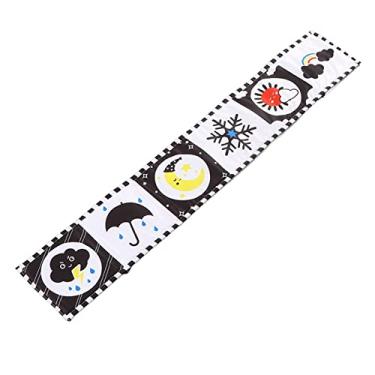 Imagem de SPYMINNPOO Livro Macio de Alto Contraste para bebê, Estimulando o Desenvolvimento Visual, Livro Portátil de Pano para bebê para Casa e Viagens, Material de Fibra de Poliéster Durável (Inseto)