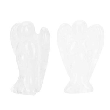 Imagem de GLOGLOW Ornamento Pedra Esculpida Elegante Com Polimento Suave e Brilhante, Decoração de Casa Com Escultura de Anjo Orando, Decoração Perfeita para Mulheres, Amigos da Família, Estatueta de Anjo de