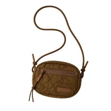 Imagem de Farm Rio Bolsa Transversal Chuchu Marrom