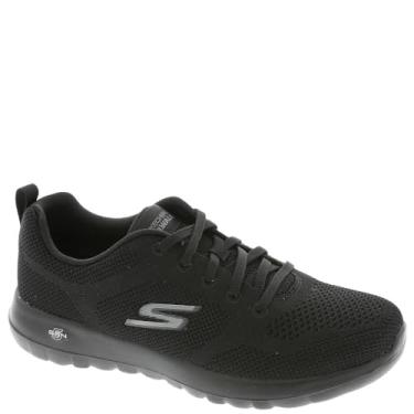 Imagem de Skechers Go Walk Joy Violeta feminino, Preto, 6 Wide