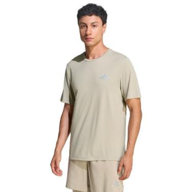 Imagem de Camiseta Masculina Adidas 365 Running Essentials Verde Claro, Verde cl