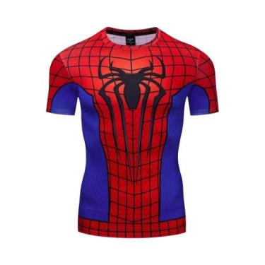 Imagem de Camiseta De Halloween Do Homem-Aranha Da Marvel Para Crianças E Adulto