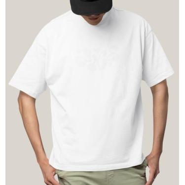 Imagem de Camiseta Oversized Masculina Algodão Prime WSS Nice - WSS Brasil, Bran