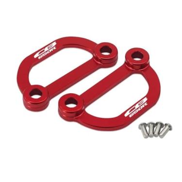 Imagem de Anti-derrapante Pedal De Apoio Para Os Pés Traseiro Modificado, Remova A Capa Decorativa Para CB650R CBR650R Cb650r/650r 2019-2021 2022 2023(Red 2)