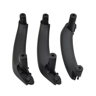 Imagem de Esquerda direita interior do carro maçaneta da porta painel puxar guarnição dentro da tampa esquerda direita Compatível com bmw x3 x4 f25 f26 2011 2012 2013 2014 2015 2016(WHITE)
