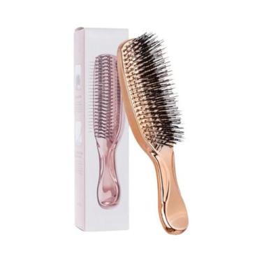 Imagem de Escova De Massagem Para Couro Cabeludo Premium Japonesa, Anti-frizz, F