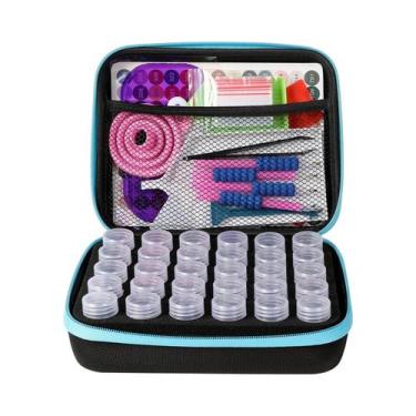Imagem de Conjunto De Ferramentas Para Pintura Com Diamantes, Bolsa De Armazenam