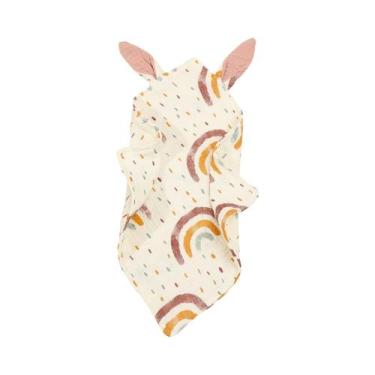 Imagem de Cobertor De Algodão Muslin Para Bebês Recém-Nascidos, Macio E Confortá