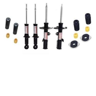 Imagem de 4 Amortecedor + 4 Kit Batente Polo Moderno/ Fox/ Space Fox