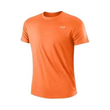 Imagem de Camiseta De Compressão Masculina De Secagem Rápida Para Corrida, Camis