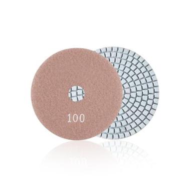 Imagem de Lixa Diamantada Sl Branca D100mm - Itrac, Sl 100 mm, Diamantado
