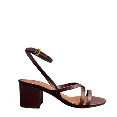 Imagem de Sandália Anacapri Tiras Salto Bloco Feminina-Feminino