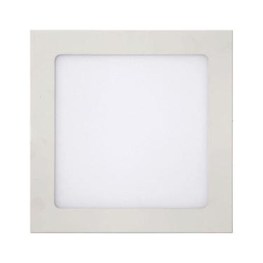 Imagem de Painel Led Kian Quadrado Sobrepor Branco 12W Bivolt 4000K -