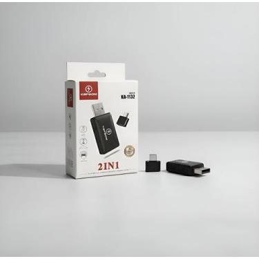 Imagem de Adaptador Carplay Sem Fio Car Play Android Auto 2 Em 1 Usb - DS ELETRO