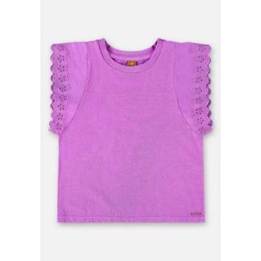 Imagem de Blusa Manga Curta Básica Infantil Up Baby-Feminino