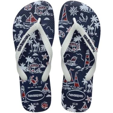 Imagem de Chinelo Masculino Havaianas cor:Marinho/Marinho;tamanho:45/46