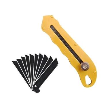 Imagem de Canivete De Bolso De Metal Com Lâmina De 18mm, Conjunto De 10 Peças, F