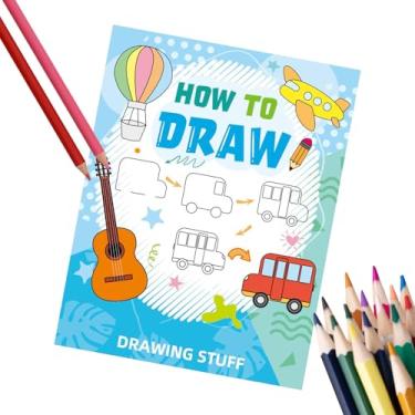 Imagem de Livro de colorir infantil, de exercícios de pintura educacional, livro de colorir esclarecedor | para crianças, pré-escola, jardim de infância, aniversário, Natal, ano novo