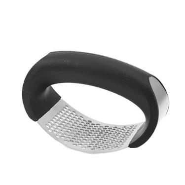 Imagem de Espremedor de alho de aço inoxidável resistente, triturador manual de alho, máquina de pasta de alho estilo remo