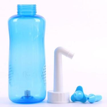 Imagem de Higienizador Nasal com 2 Bicos Adulto e Infantil, Azul, 300ml, Plástico Resistente