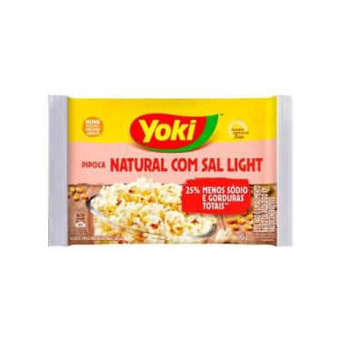 Imagem de Milho de Pipoca para Micro-Ondas Natural com Sal Light Yoki 90g