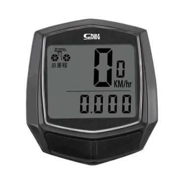 Imagem de Computador De Ciclismo Com 15 Funções, Display LCD, Odômetro Com Fio, 