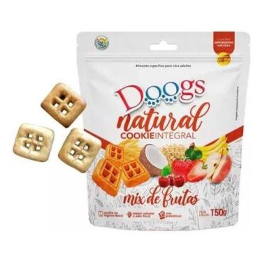 Imagem de Biscoito Cookie P/ Cães Doogs Natural Mix De Frutas