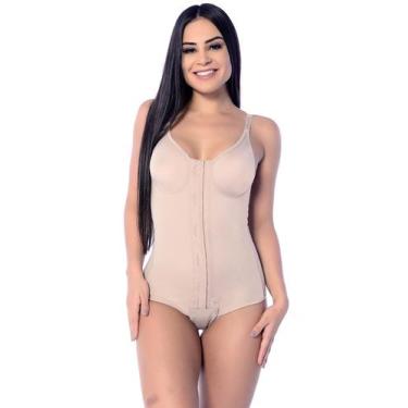 Imagem de Cinta Modeladora Feminina Pós Cirúrgico Abdominoplastia Próteses Mama 