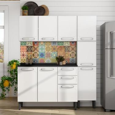 Imagem de Cozinha Completa Em Aço 9 Portas 2 Gav Evidence Bertolini