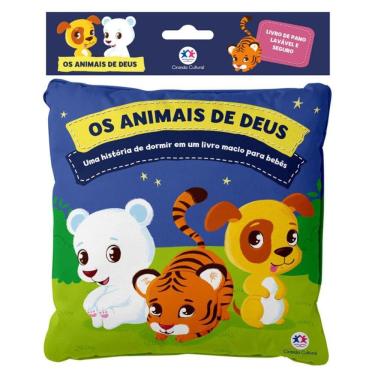 Imagem de Os animais de Deus - Meu livro de pano