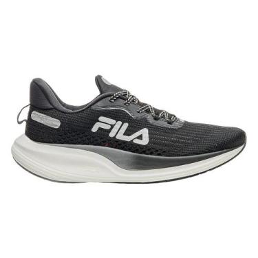 Imagem de Tenis Fila Racer Speedzone Masculino Preto, Preto, 40
