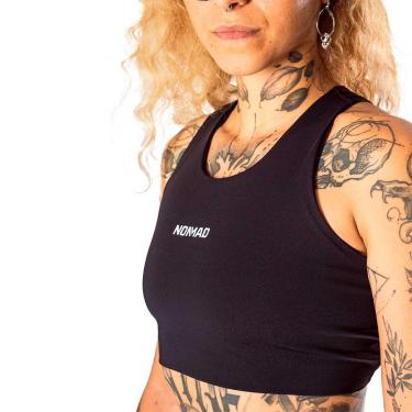 Imagem de Top Trail Run Corrida Nomad Compressivo Feminino Preto-Feminino