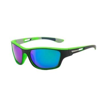 Imagem de Homens Luxo Polarizado Óculos De Sol Clássicos Condução Retro Viagem C