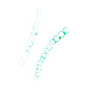 Imagem de Cílios Postiços Com Luz LED Para Halloween, À Prova D'água, Unissex, B