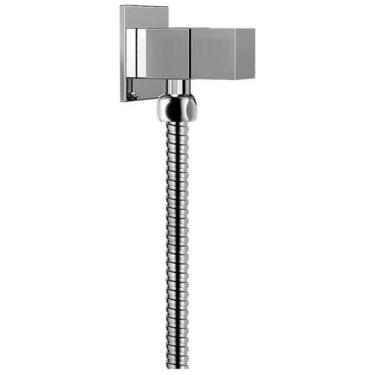 Imagem de Ducha Higiênica Quadrada Inox Cromada - Reno