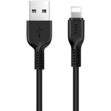 Imagem de Cabo Carregador USB Lightning Hoco – Carregamento Rápido – Turbo Reforçado