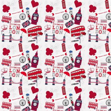 Imagem de Papel Parede Ônibus Londres Ponte Cabine Telefônica London