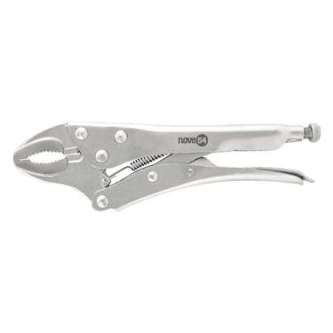 Imagem de ALICATE DE PRESSAO 10 254mm MORDENTE CURVO ACNiquelado - NOVE54