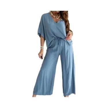 Imagem de Conjunto Elegante plus Size De Cintura Alta Retro Para Mulheres, Moda 