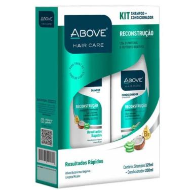 Imagem de Kit Shampoo e Condicionador Reconstrucao Hair Care DPantenol