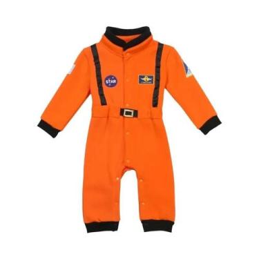 Imagem de Fantasia De Astronauta Para Crianças, Macacão De Algodão Quente Com Bo